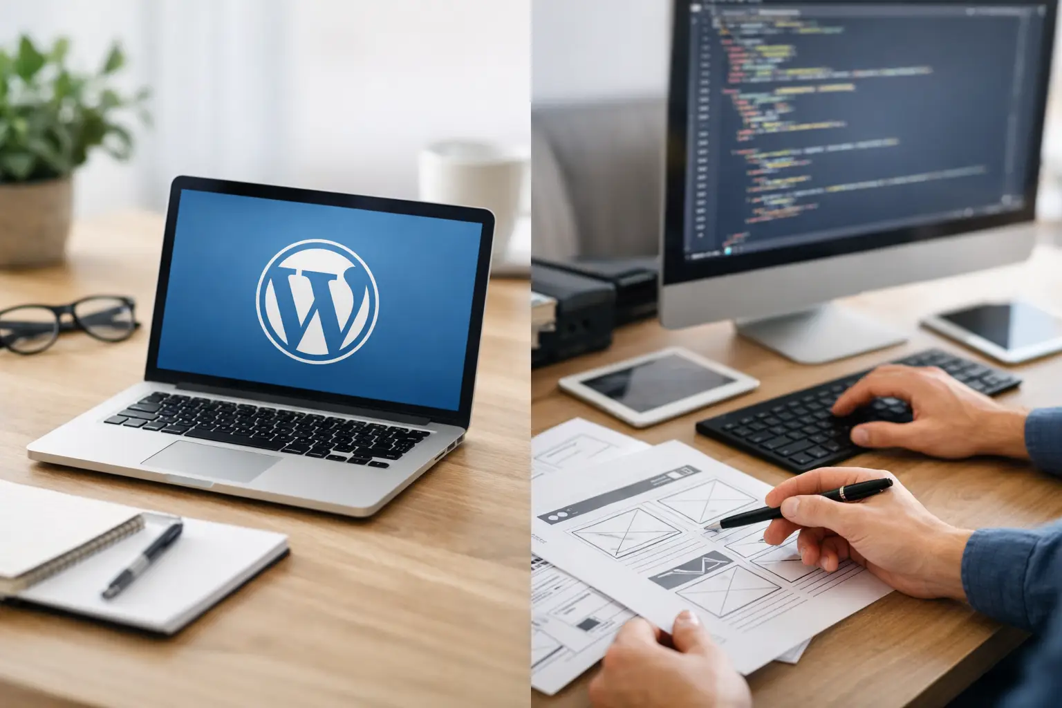 WordPress ou site sur mesure : que choisir ? WordPress ou site sur mesure : que choisir ?