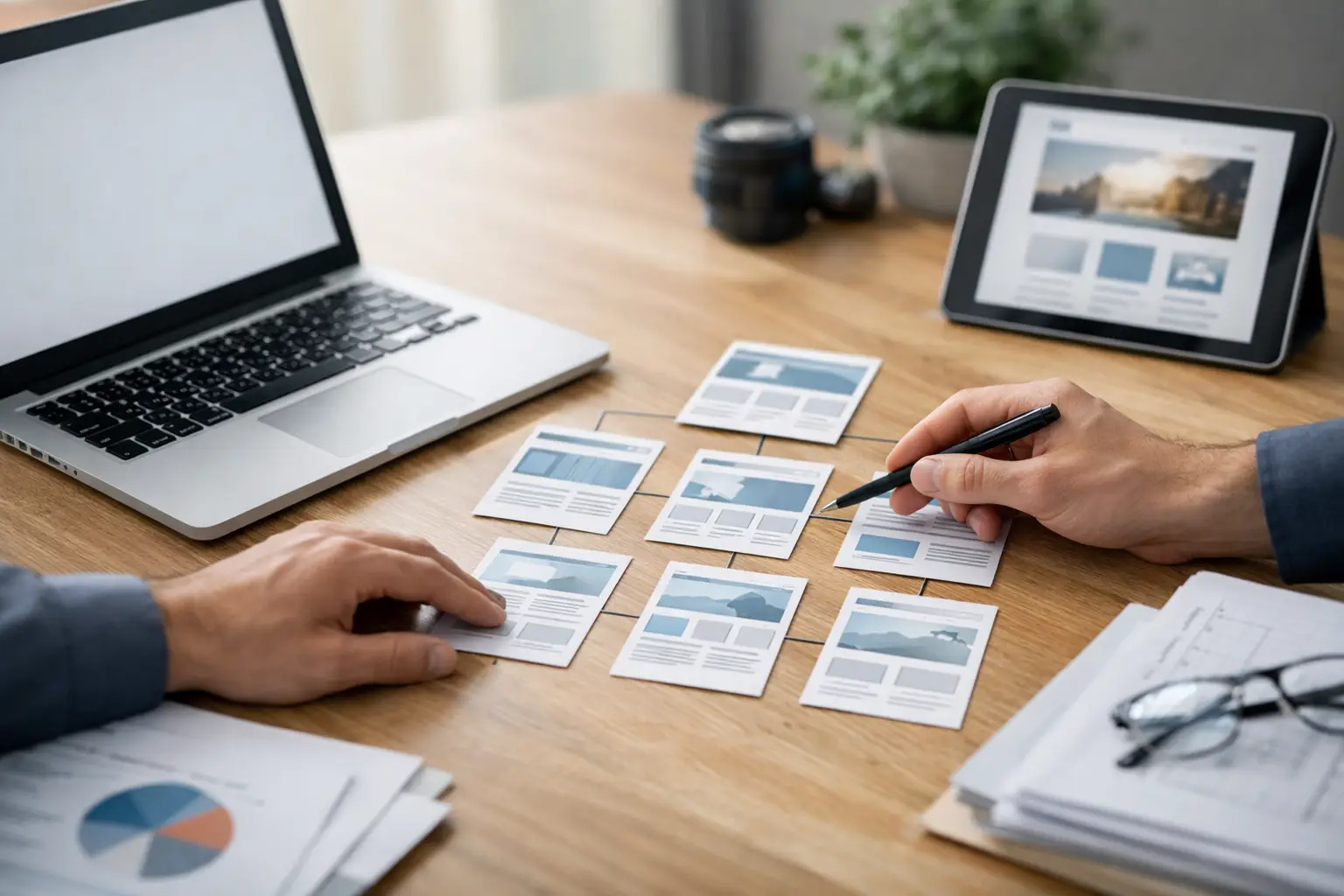 Combien de pages pour un site vitrine ?