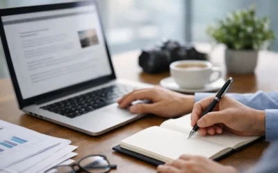 Rédiger des textes pour un site professionnel